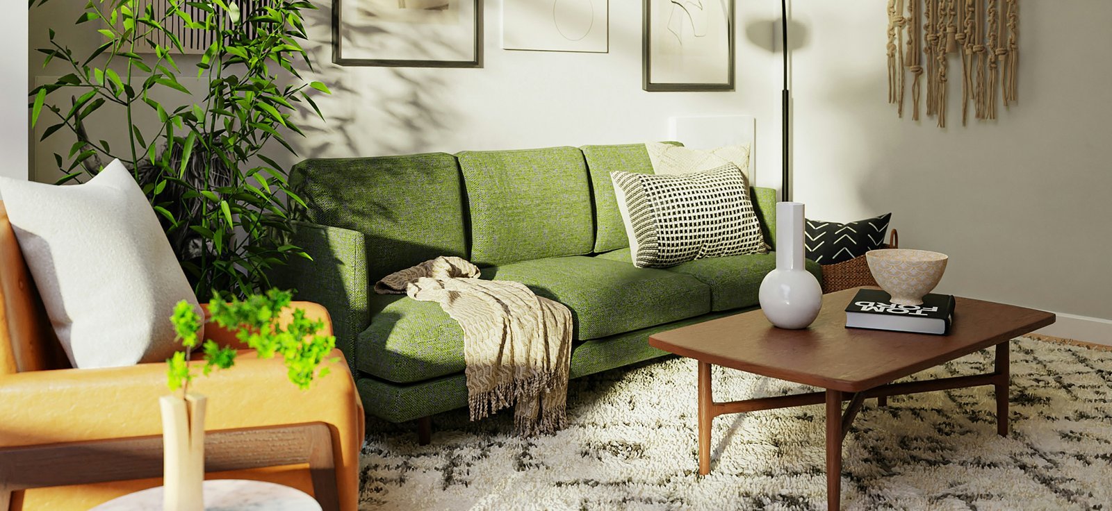 Residential living room placeholder
